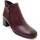 Chaussures Femme Bottes ville Purapiel 83488 Rouge