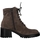 Chaussures Femme Boots Tamaris Boots lacets 25270-41-BOTTES Marron