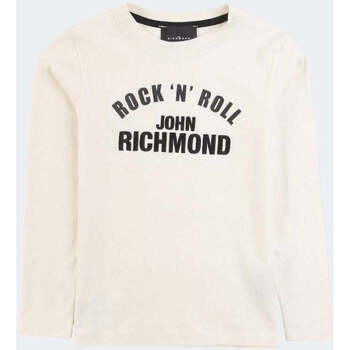 Vêtements Garçon T-shirts & Polos Richmond  Blanc