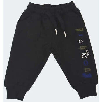 Vêtements Garçon Pantalons de survêtement Richmond  Noir