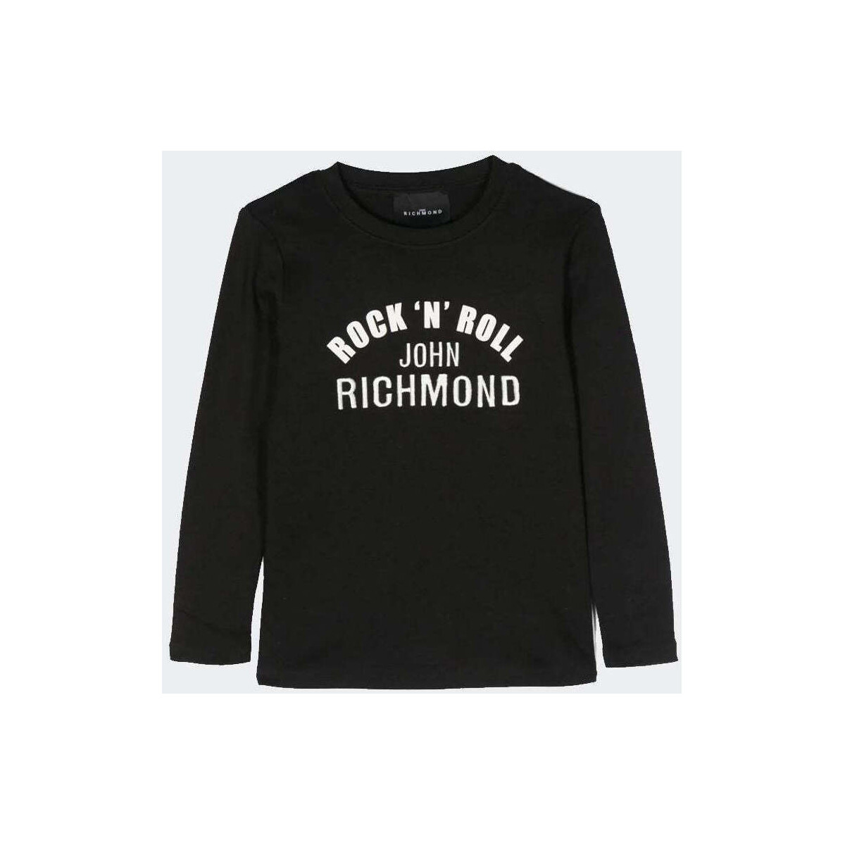 Vêtements Garçon T-shirts & Polos Richmond  Noir