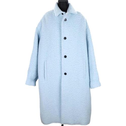 Prada Manteau en laine Bleu - Vêtements Blousons Femme 2 300,00 €