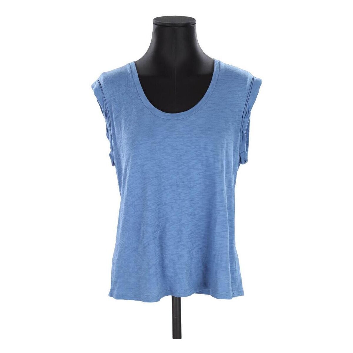 Vêtements Femme Débardeurs / T-shirts sans manche Theory Top en coton Bleu
