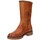 Chaussures Femme Boots Pitillos BOTTE  5376 CUIR CUERO Marron