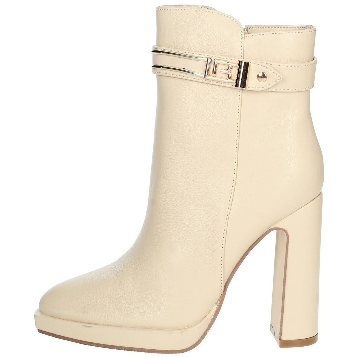 Chaussures Femme Boots Laura Biagiotti 8370 Beige