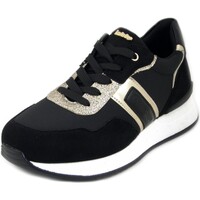 Chaussures Femme Baskets mode Inblu Femme Chaussures, Sneakers, Textile-IN348 Noir