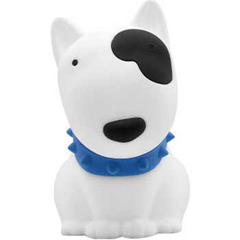 Lampe De Bureau Enfant Lampes à poser Kontiki Veilleuse souple en silicone - Bob le chien Blanc