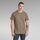 Vêtements Homme T-shirts & Polos G-Star Raw D23690 B287 ESSENTIAL PIQUET-273 TURF Marron