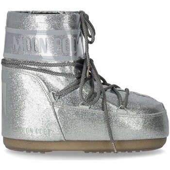 Chaussures Femme Bottes de neige Moon Boot Icon Low Glitter Argenté