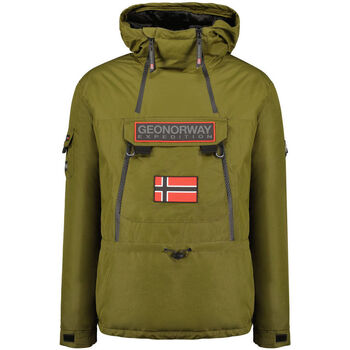 Vêtements Homme Vestes de survêtement Geographical Norway T-shirts manches courtes Vert