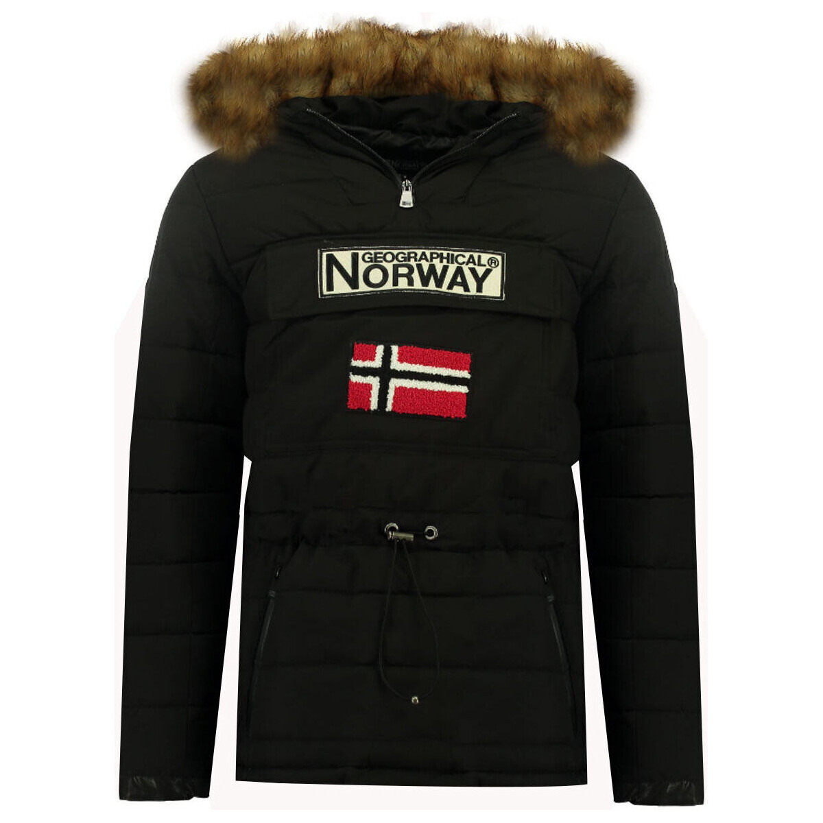 Vêtements Homme Vestes de survêtement Geographical Norway - Coconut-WR036H Noir