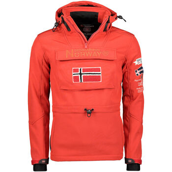 Vêtements Homme T-shirt à Manches Courtes En Geographical Norway Target005 Man Red Rouge