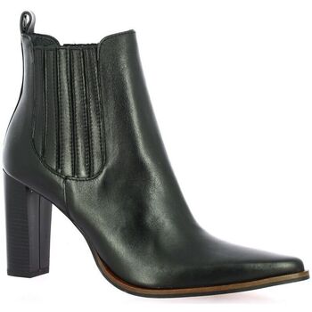 Chaussures Femme 10000m Boots Vidi Studio 10000m Boots cuir Noir