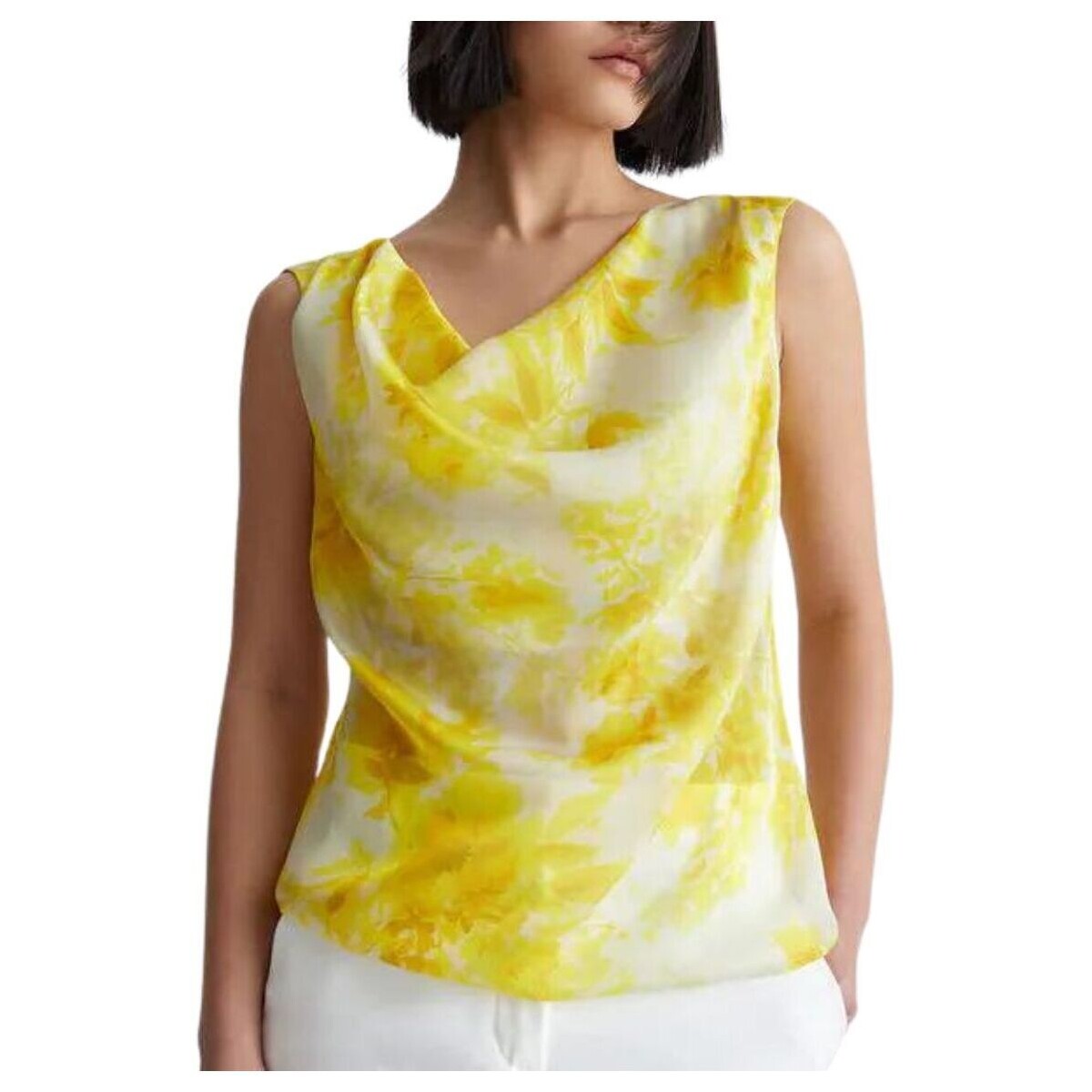 Vêtements Femme Tops / Blouses Liu Jo  Giallo-Yellow spring flower