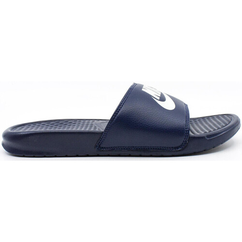 Chaussures Sandales et Nu-pieds hoodie Nike -BENASSI 343880 Bleu