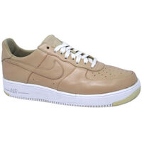 Chaussures Baskets mode Nike Reconditionné Air force 1 – Beige