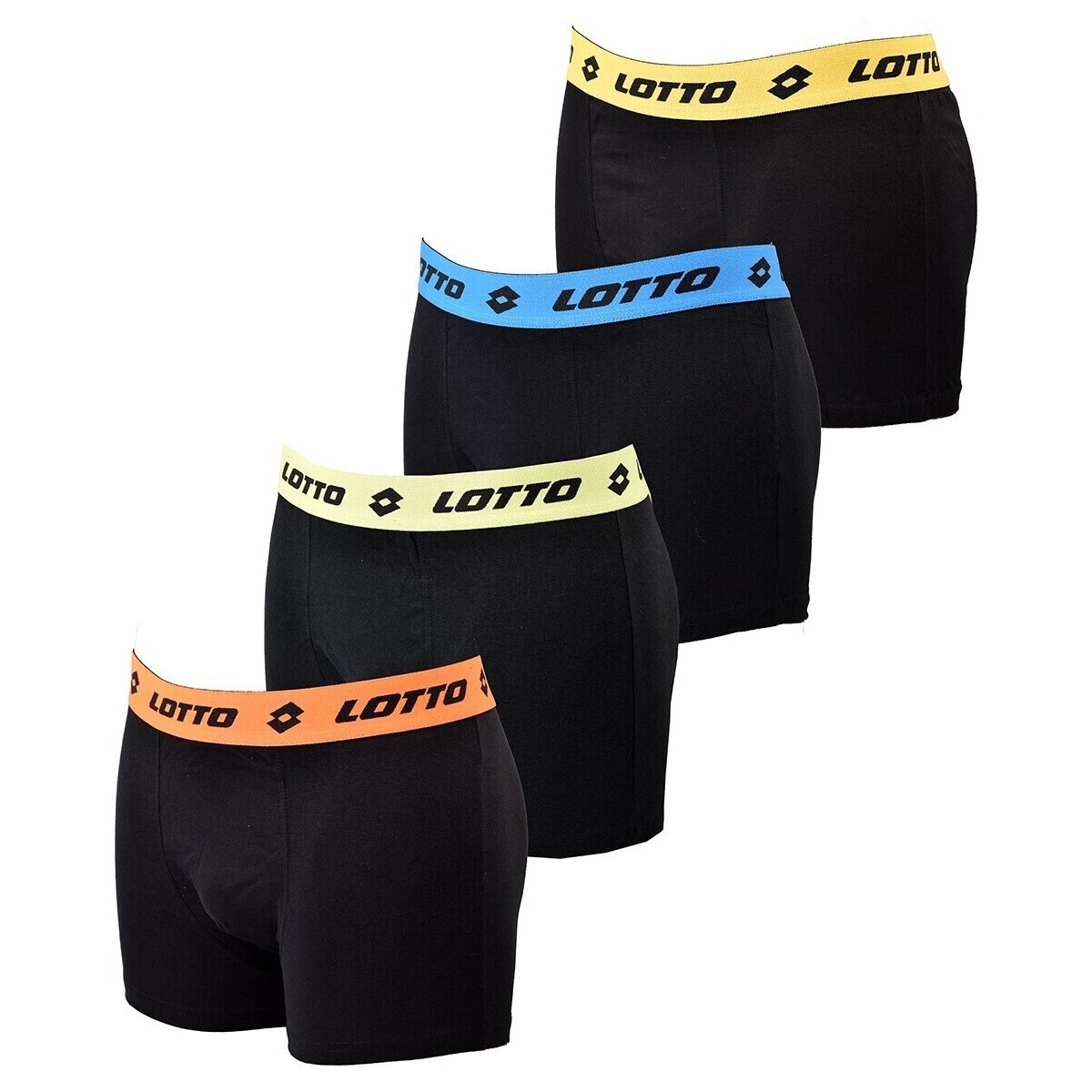 Sous-vêtements Homme Boxers Lotto Pack de 4 0514 Multicolore