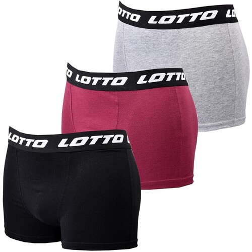 Sous-vêtements Homme Boxers Lotto Pack de 3 0760 Multicolore