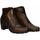 Chaussures Femme Bottines Enval D DH 47518 Marron