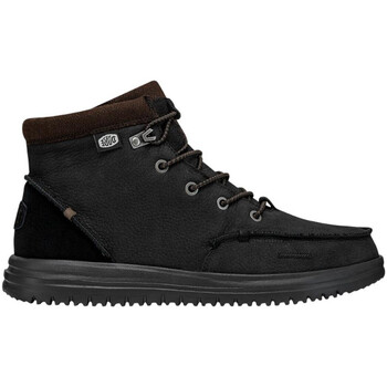 Chaussures Homme Boots HEYDUDE BRADLEY LEATHER Noir