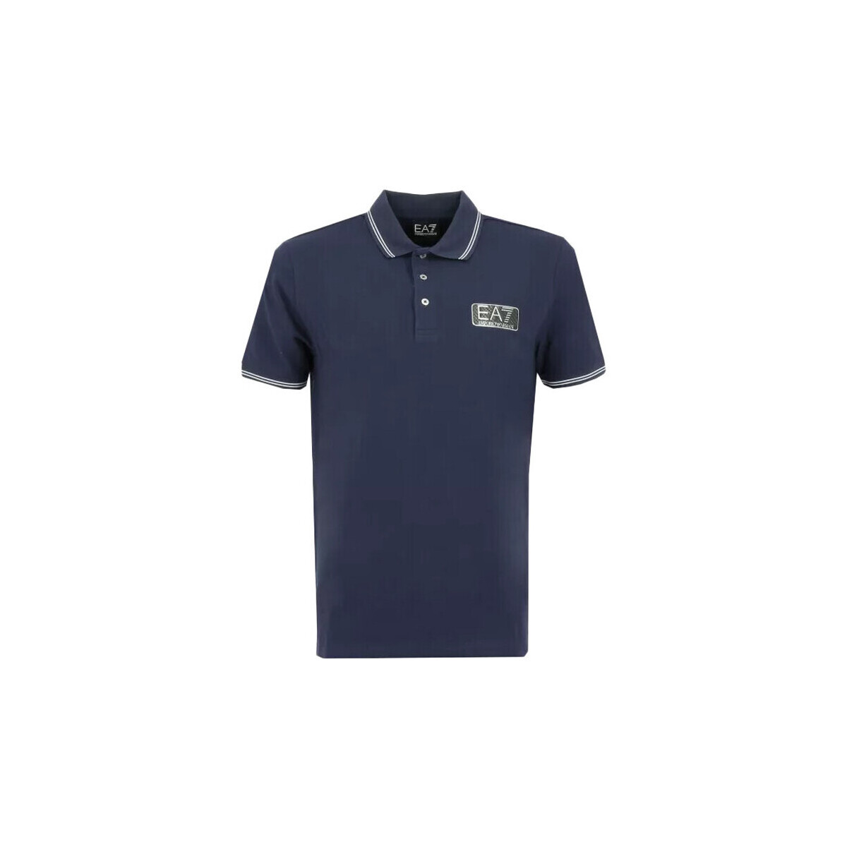 Vêtements Homme T-shirts & Polos GIORGIO ARMANI round-frame logo-engraved glassesni Polo Bleu