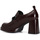Chaussures Femme Mocassins Café Noir C1LD3020 Rouge