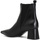 Chaussures Femme Bottines Café Noir C1ND4002 Noir
