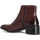 Chaussures Femme Bottines Café Noir C1ED1005 Rouge