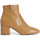 Chaussures Femme Bottines Café Noir C1LP5010 Marron