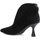 Chaussures Femme Bottines Café Noir C1XV6003 Noir
