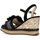 Chaussures Femme Sandales et Nu-pieds Café Noir C1HA9140 Noir