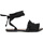 Chaussures Femme Sandales et Nu-pieds Café Noir C1XB9932 Noir