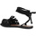 Chaussures Femme Sandales et Nu-pieds Café Noir C1XB9932 Noir