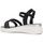 Chaussures Femme Sandales et Nu-pieds Café Noir C1XL9902 Noir