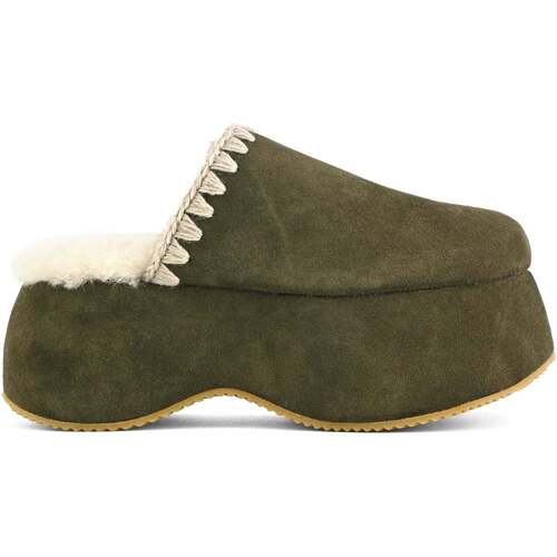 Chaussures Femme Mules Mou  Vert