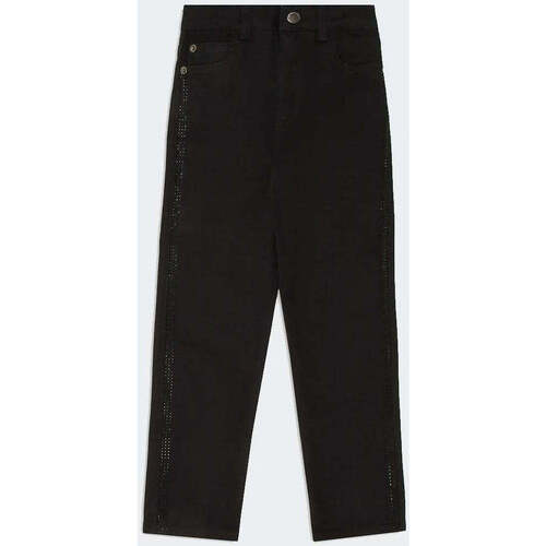 Vêtements Enfant Jeans trim Emporio Armani  Noir