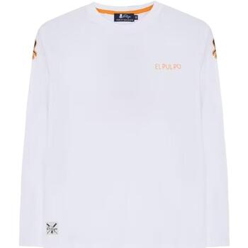 Vêtements Garçon T-shirts manches courtes Elpulpo  Blanc