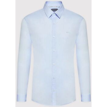 Vêtements Homme Chemises manches longues Guess P2127 M1YH20 W7ZK1-G7S1 AIRWAY BLUE Bleu