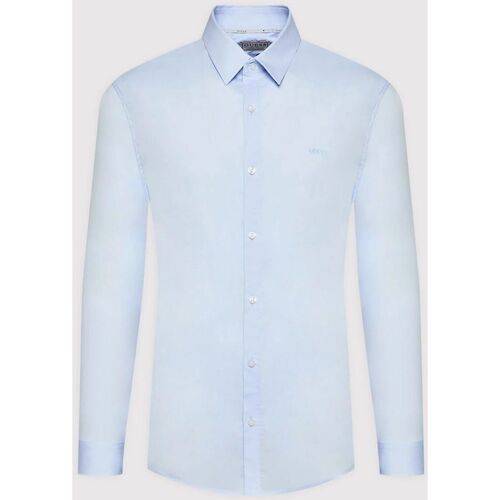 Vêtements Homme Chemises manches longues Guess P2127 M1YH20 W7ZK1-G7S1 AIRWAY BLUE Bleu