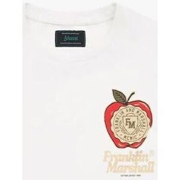 Vêtements Homme T-shirts & Polos Franklin & Marshall JM3215.1012P01-011 Blanc