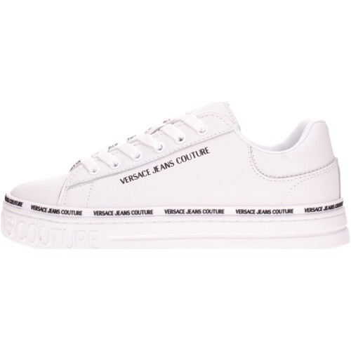 Chaussures Femme Baskets mode Versace JEANS Mini Couture  Blanc