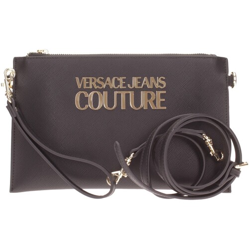 Sacs Femme Belted Chino Shorts With Stretch Versace Jeans Couture  Noir