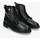 Chaussures Femme Bottines Rhostock 13608 Noir