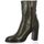 Chaussures Femme Boots Leave Pao Boots Leave cuir Marron