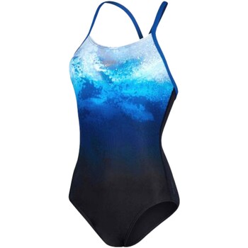 Vêtements Femme Maillots de bain 2 pièces Speedo Placement Digital Fixed Crossback Bleu