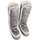Chaussures Femme Bottes Mou FW101052B ESKIMO 40 RHINESTONES LOGO SSIL Argenté