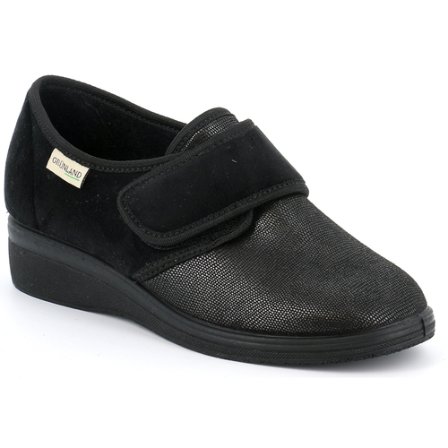 Chaussures Femme Chaussons Grunland PA0598-NERO Noir