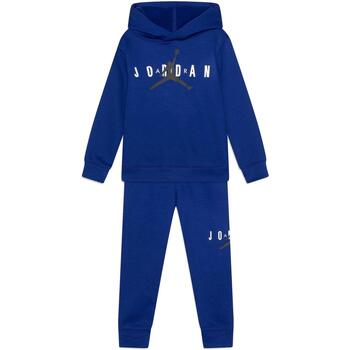 Vêtements Enfant nike air slant pink white hair style black boys Nike Sustainble po hoodie set Bleu