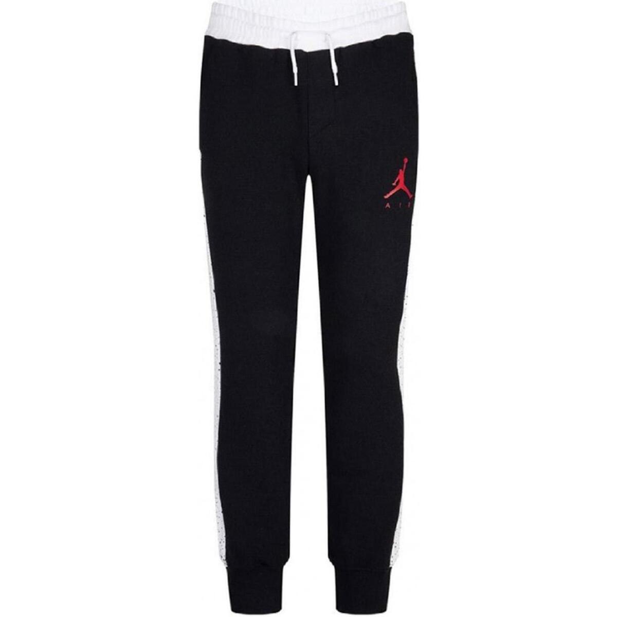Vêtements Garçon Pantalons de survêtement Nike Jdb jumpman air speckle flc pn Noir