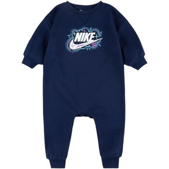 Vêtements Enfant Combinaisons / Salopettes floral Nike B nsw art of play icon romper Bleu